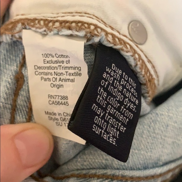 Madewell Embroidered “The Perfect Jean Shorts” - Picture 6 of 6